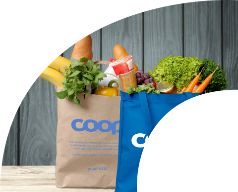 Coop shopping bag image